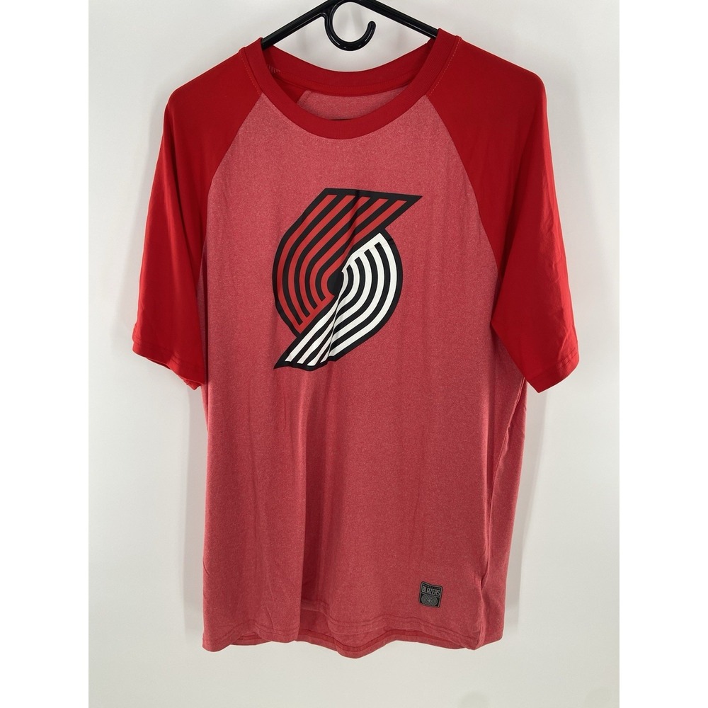 Nike Portland Trail Blazers Red Raglan Short Sleeve Tee 🏀♥️🖤🤍